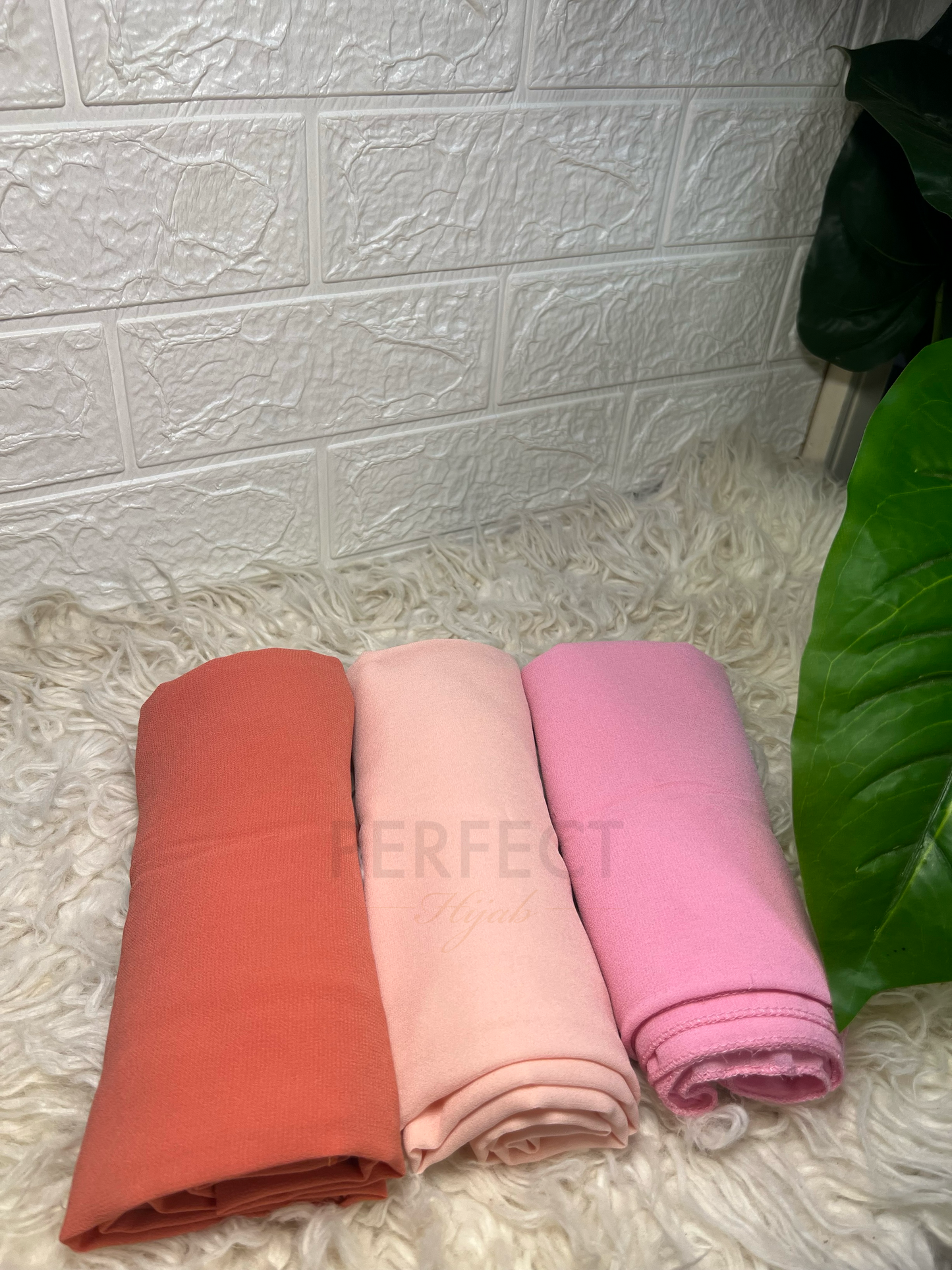 Hijab Crepe mousseline