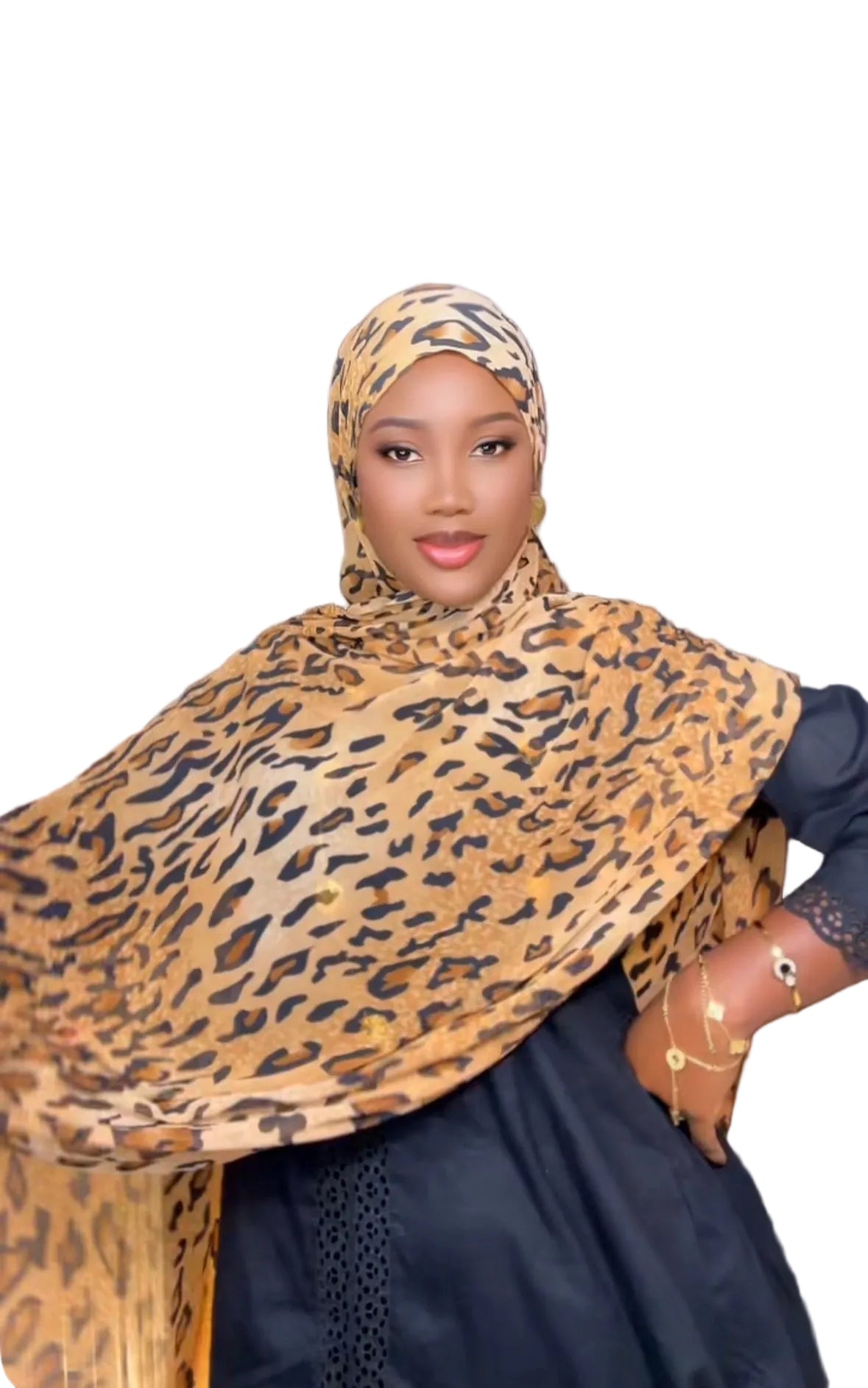 Modale leopard print